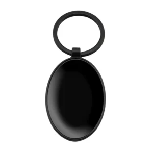 Llavero Cromo Ovalo Black