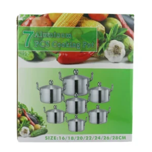 Set De Ollas En Aluminio